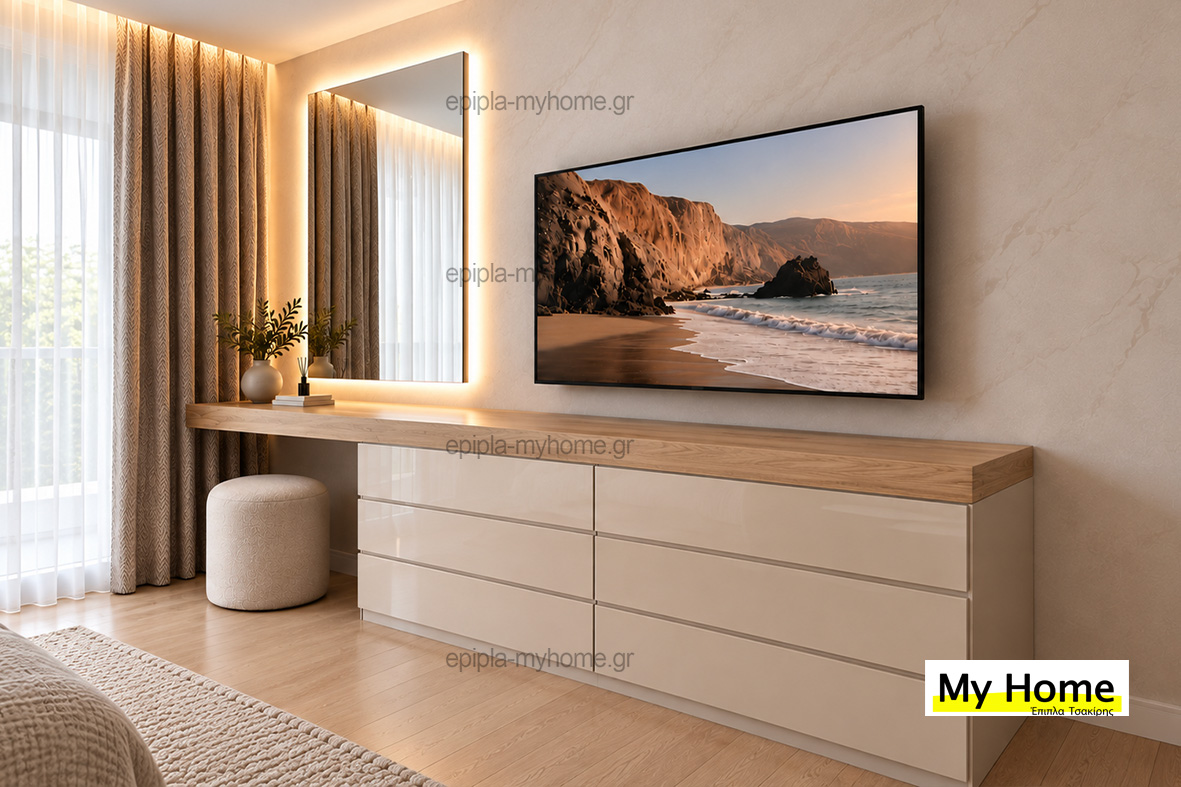 συρταριερα drawer συσρταρια μοντερνο καθρεφτης κρεβατοκαμαρας